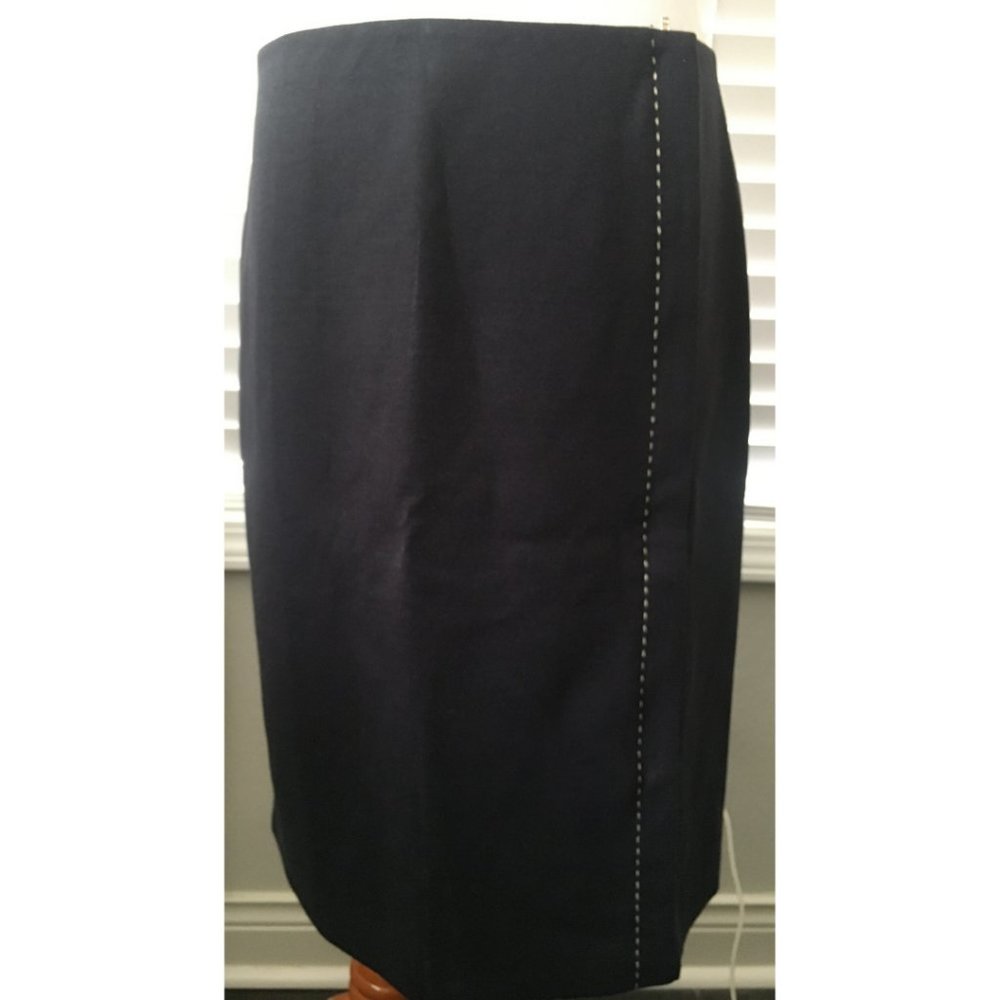 Navy Blue BCBG Maxazria Skirt